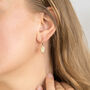 Gold Or Silver Plated Teardrop Boho Earrings, thumbnail 12 of 12