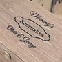 Mummy's Personalised Wooden Keepsake Box, thumbnail 4 of 4
