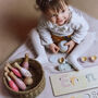 Handpainted Children's Wooden Skittles Set, thumbnail 7 of 8