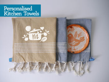 Personalised Soft Cotton Kitchen,Tea Towel, Hand Towel, 4 of 10