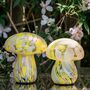 Mushroom Yellow Table Lamps, thumbnail 1 of 8