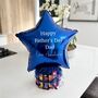 Personalised Fathers Day Balloon Chocolate Bar Cake, thumbnail 3 of 8