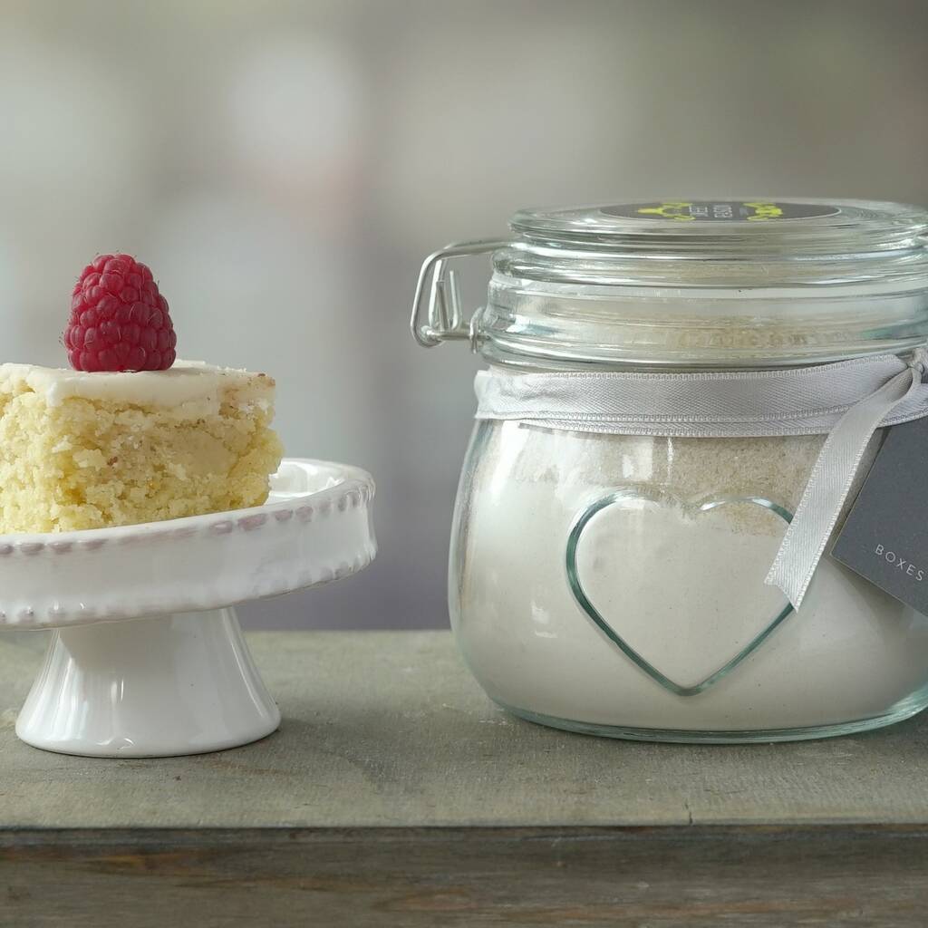 Small Gluten Free Vanilla Cake Mix Jar, 1 of 2
