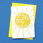 You Are My Sunshine Greeting Card, thumbnail 1 of 3