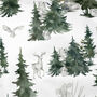 Christmas Woodland Gift Wrapping Paper Roll Or Folded, thumbnail 2 of 3