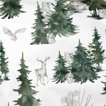 Christmas Woodland Gift Wrapping Paper Roll Or Folded, 2 of 3