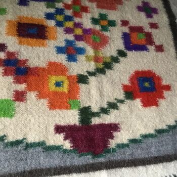 Plant Pot Rug For Plant Lovers Hand Woven In Ukraine, 5 of 12