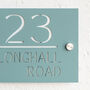 Personalised Laser Cut Acrylic Street House Door Sign, thumbnail 7 of 9