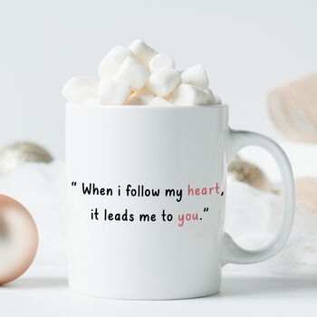 Valentine’s Day Romantic Quote Mug, 8 of 8