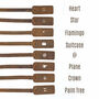 Leather Cable Organiser Keyring, thumbnail 9 of 12