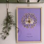 Pressed Purple Orchid Framed Art, thumbnail 5 of 5