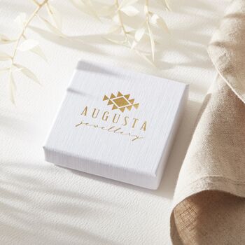 Waterproof Spiked Gold Hoop Earrings, 3 of 4