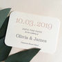 Big Date Save The Date Card, thumbnail 3 of 12
