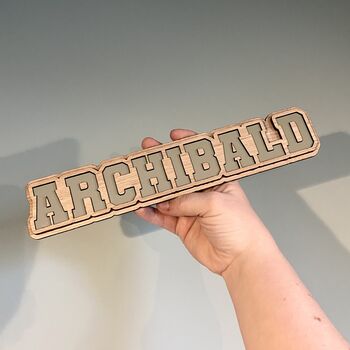 Personalised Bedroom Door Sign For Boys, 2 of 5