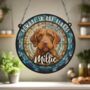 Vizsla Wirehaired Memorial Suncatcher, thumbnail 3 of 6