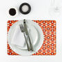 Moroccan Flower Placemat Set, thumbnail 6 of 12