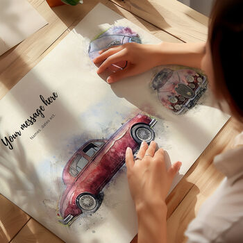Personalised Car Poster, 4 of 4