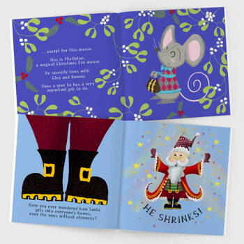Personalised Christmas Eve Children's Book, 3 of 12
