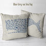 Little Fish Whale Cushions Set Of Two Multi Col Avail, thumbnail 4 of 7