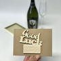 Personalised Good Luck Gift Card, thumbnail 2 of 9