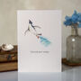 Wildlife Conservation 'Spread Your Wings' Penguin Card, thumbnail 2 of 3