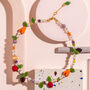 Miranda Fruit Themed Beaded Necklace, thumbnail 1 of 3