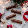 Chocolate Mini Christmas Crackers Four Pack, thumbnail 4 of 6