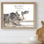 Personalised Home Print Cow, thumbnail 4 of 4
