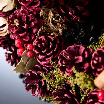 Deck The Halls Luxury Wreath, 4 of 6