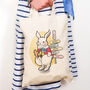 Personalised White Rabbit Easter Egg Hunt Party Bag, thumbnail 2 of 2