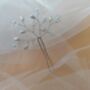 Pearl And Flower Bridal Hair Pin – Elegant And Versatile, thumbnail 3 of 11