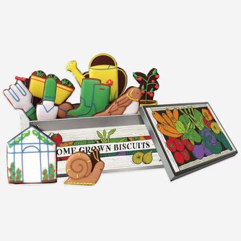Hand Iced Garden Biscuit Tin, 3 of 3