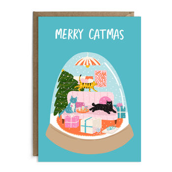 Merry Catmas | Christmas Card From The Cat, 3 of 3