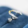 Sterling Silver Tiny Toucan Bird Stud Earrings, thumbnail 4 of 12