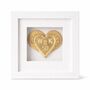 Personalised 50th Wedding Anniversary Gift Heart, thumbnail 7 of 7