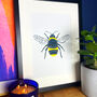 Manchester Bee Print, thumbnail 4 of 7