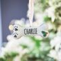 Personalised Dog Bone Christmas Decoration, thumbnail 3 of 3