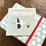Blue Stork New Baby Boy Card, thumbnail 1 of 3
