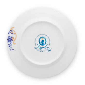 Royal Stripes Set Of Two Plates 17cm, 2 of 2