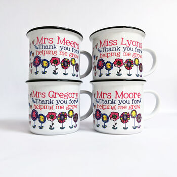 Personalised Thank You For Helping Me Grow Mug, 4 of 8