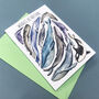 Whales Of Britain Art Blank Greeting Card, thumbnail 5 of 9