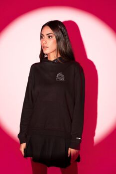 Embroidered Outline From Photo Unisex Hoodie, 9 of 12