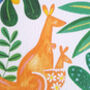 Hello Little One Kangaroo Card, thumbnail 5 of 8