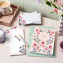 Personalised Wild Floral Stationery Gift Set, thumbnail 1 of 5