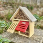 Large Wooden Insect Hotel, Bee Hotel And Bug House, thumbnail 10 of 12
