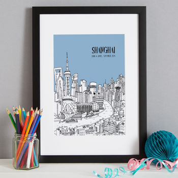Personalised Shanghai Print, 4 of 10