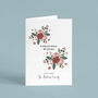 Personalised Christmas Bouquet Family Card Pack, thumbnail 2 of 4