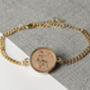 1935 90th Birthday Farthing Coin Chain Bracelet, thumbnail 2 of 5