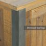 Harringay Reclaimed Wood Tall Bookcase, thumbnail 2 of 3