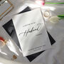 Personalised Wedding Letter To Bride Card, thumbnail 4 of 7